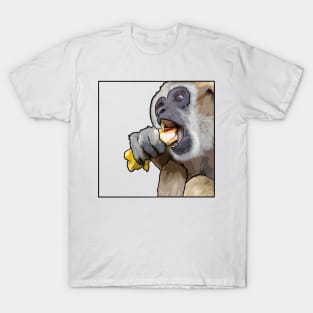 Snacking Gibbon T-Shirt